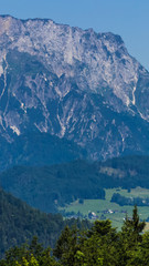 Smartphone HD wallpaper of beautiful alpine view at the Obersalzberg - Berchtesgaden