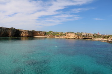 Waterfront of Syracuse, Sicily Italy 
