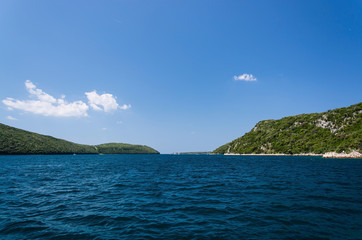 Naklejka premium Limski-Kanal, Istrien, Kroatien