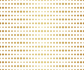 Halftone Dots Vector Pattern. Retro Style Background. Parametric Circle Texture.