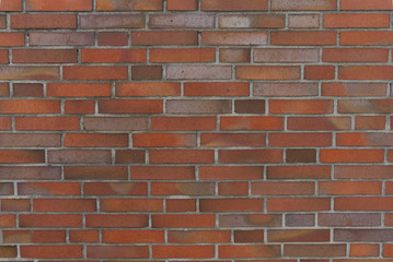 Red brick wall texture