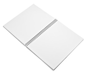 book notebook textbook white blank paper template