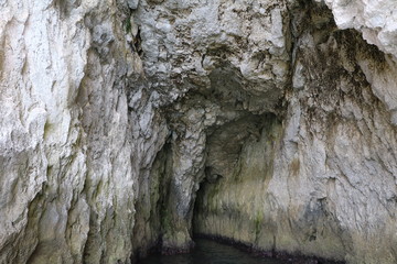 Caves of Syracuse at Mediterranean Sea, Sicily Italy 