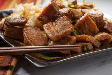 Korean Pork Belly Bokkeum