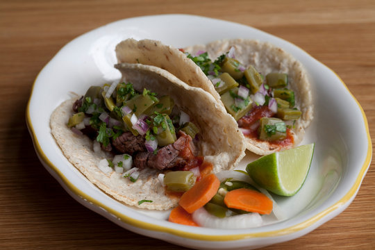 Carne asada tacos