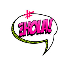 Spanish language comic text sound pop art © Kapitosh