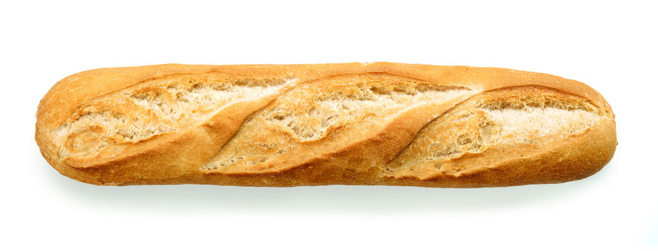 freshly baked baguette