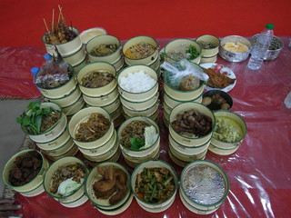 TThai food for monk in temple