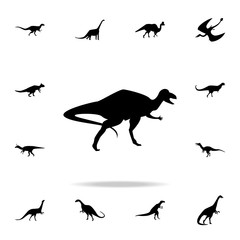 Cornotaurus icon. Detailed set of dinosaur icons. Premium graphic design. One of the collection icons for websites, web design, mobile app