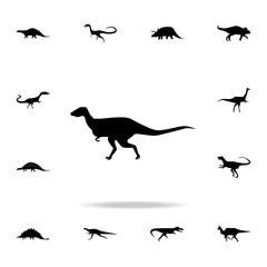 Psittacosaurus icon. Detailed set of dinosaur icons. Premium graphic design. One of the collection icons for websites, web design, mobile app