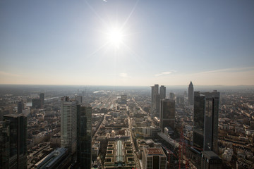 Obraz premium Frankfurt am main city center