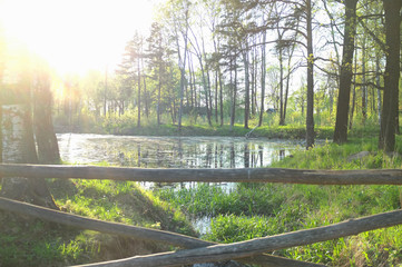 bridge over river