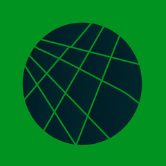Sliced Green Circle