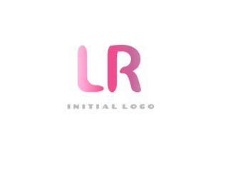 LR Initial Logo for your startup venture