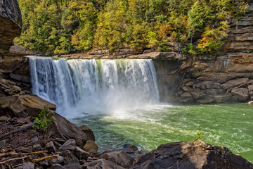 Cumberland Falls In Cumberland Falls State Park Corbin Kentucky