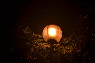 Lampada á noite