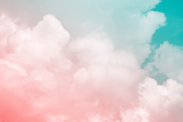 Fantasy and vintage dynamic cloud and sky with grunge texture for background Abstract,postcard nature art style,soft and blur focus.