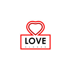Love Logo Design Vector