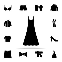 Evening Dress icon. Clothes icons universal set for web and mobile