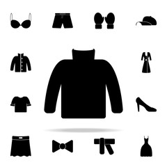 turtleneck icon. Clothes icons universal set for web and mobile