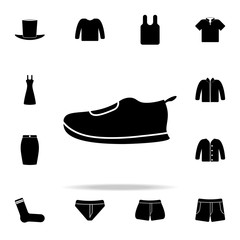 sneakers icon. Clothes icons universal set for web and mobile
