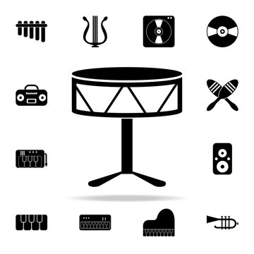 drum icon. Music icons universal set for web and mobile