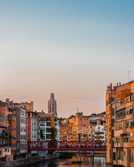 atardecer girona