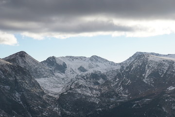 Fototapeta premium mountains in winter
