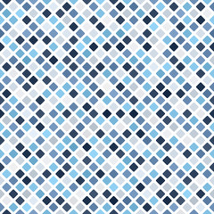 Rounded diamond pattern. Seamless vector