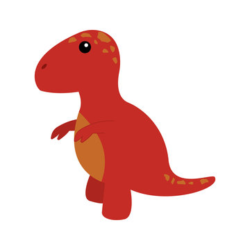 Cute cartoon dinosaur
