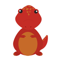 Cute cartoon dinosaur