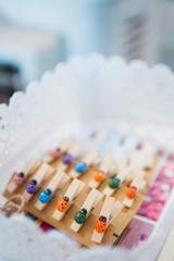 Red Orange Purple Green Blue Colorful Ladybird Clipper Bokeh