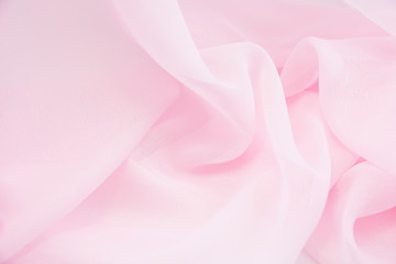 Obraz premium Texture chiffon fabric pink color for backgrounds