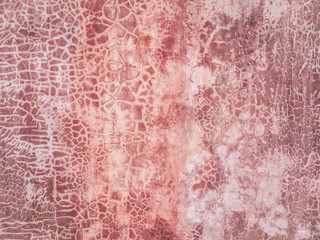 Red bare concrete wall texture background