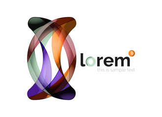 Abstract geometric business icon