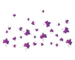 Obraz na płótnie Canvas Maple leaf vector icon illustration