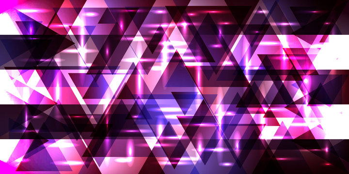 Vector Pattern Of Metal Stripes In Light Purple Colors.