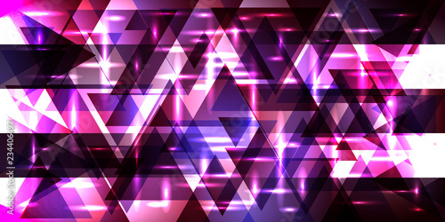 Vector Pattern Of Metal Stripes In Light Purple Colors Stock Image