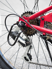 Fototapeta premium 子供用自転車 ギヤと変速機