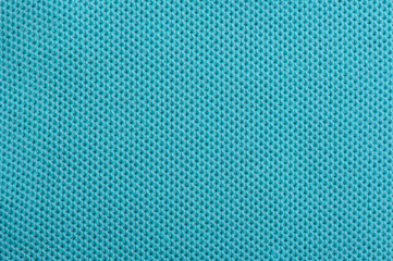 Aqua color knit cloth texture