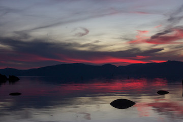 Sunset at Lake Tahoe 12