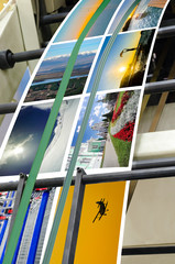 Printing machine prints today magazine