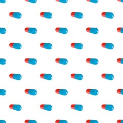 Medicine pattern seamless vector repeat for any web design