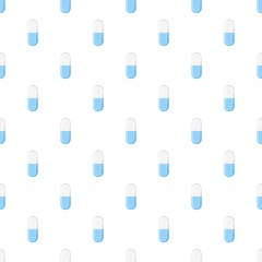 Pill pattern seamless vector repeat for any web design