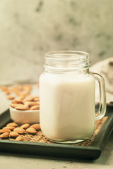 Organic almond milk