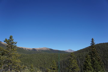 landscape in the mountains