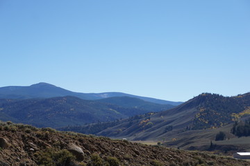 view of mountains