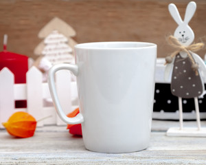 Mug mocap - a template for a Christmas or New Year design