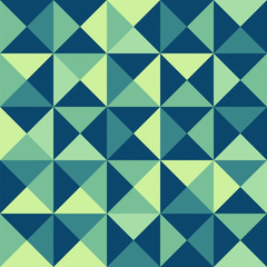 Abstract geometric green pattern 