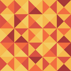 Fototapeta na wymiar Modern triangular themed vector pattern